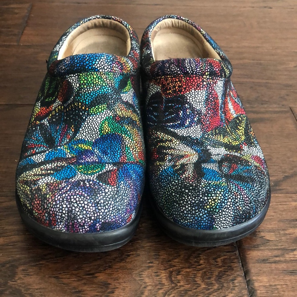 Alegria Kayla Style Slip Resistance Butterfly Mules 38